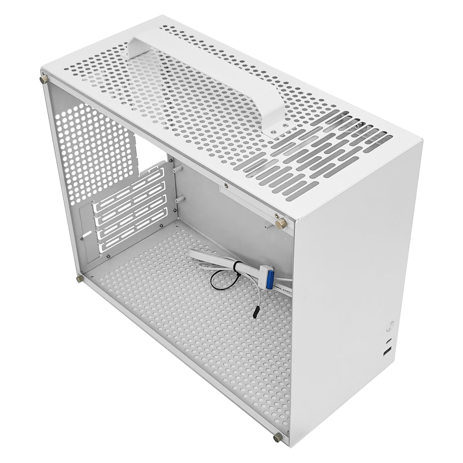 Amazon.com: ALAMENGDA V500 Mini Portable M-ATX/ITX Computer Case